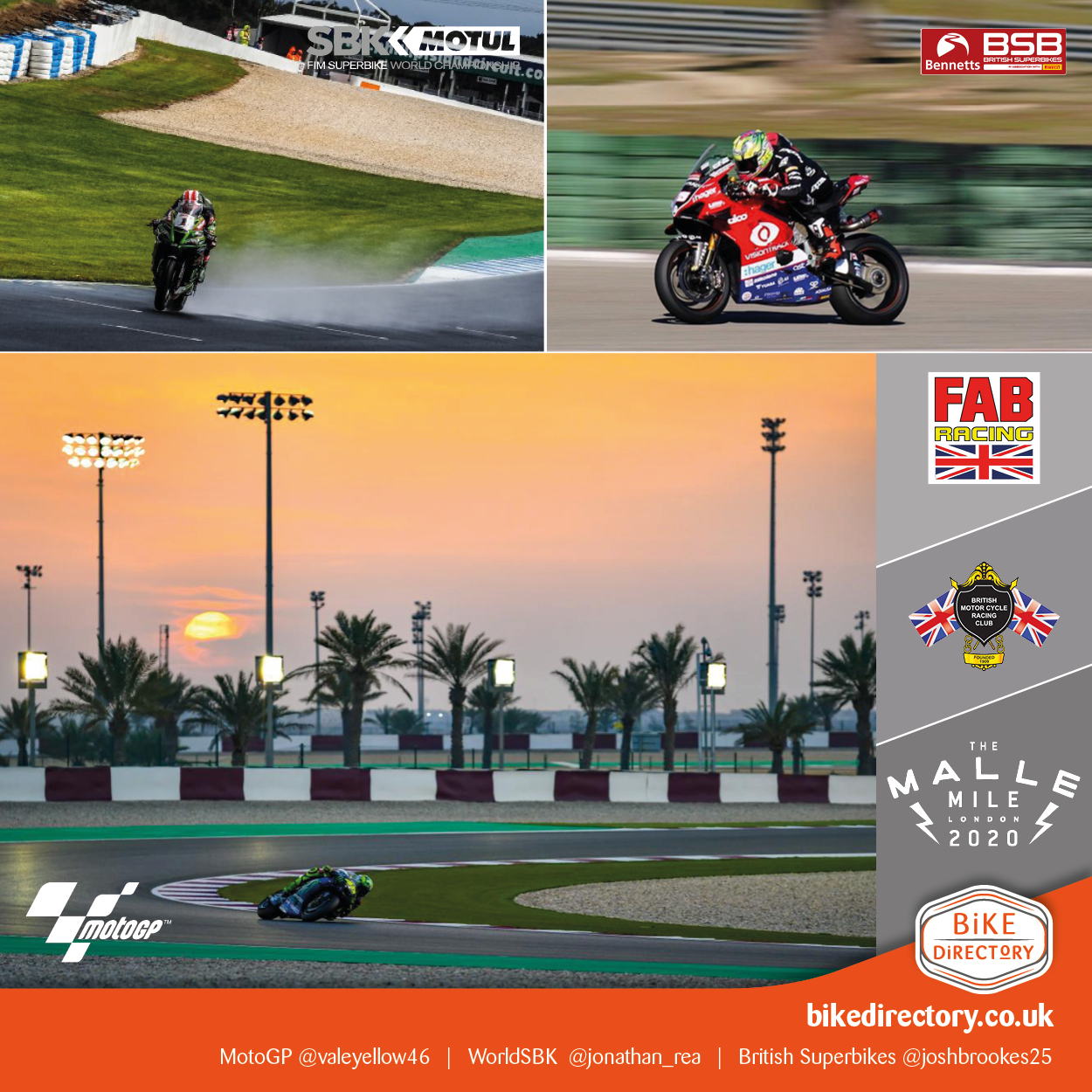 MotoGP, WorldSBK, BSB Calendar Update