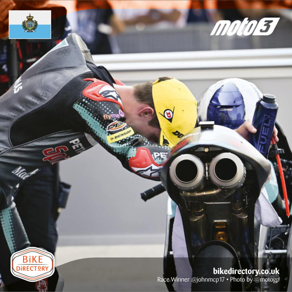Moto3 Misano John McPhee
