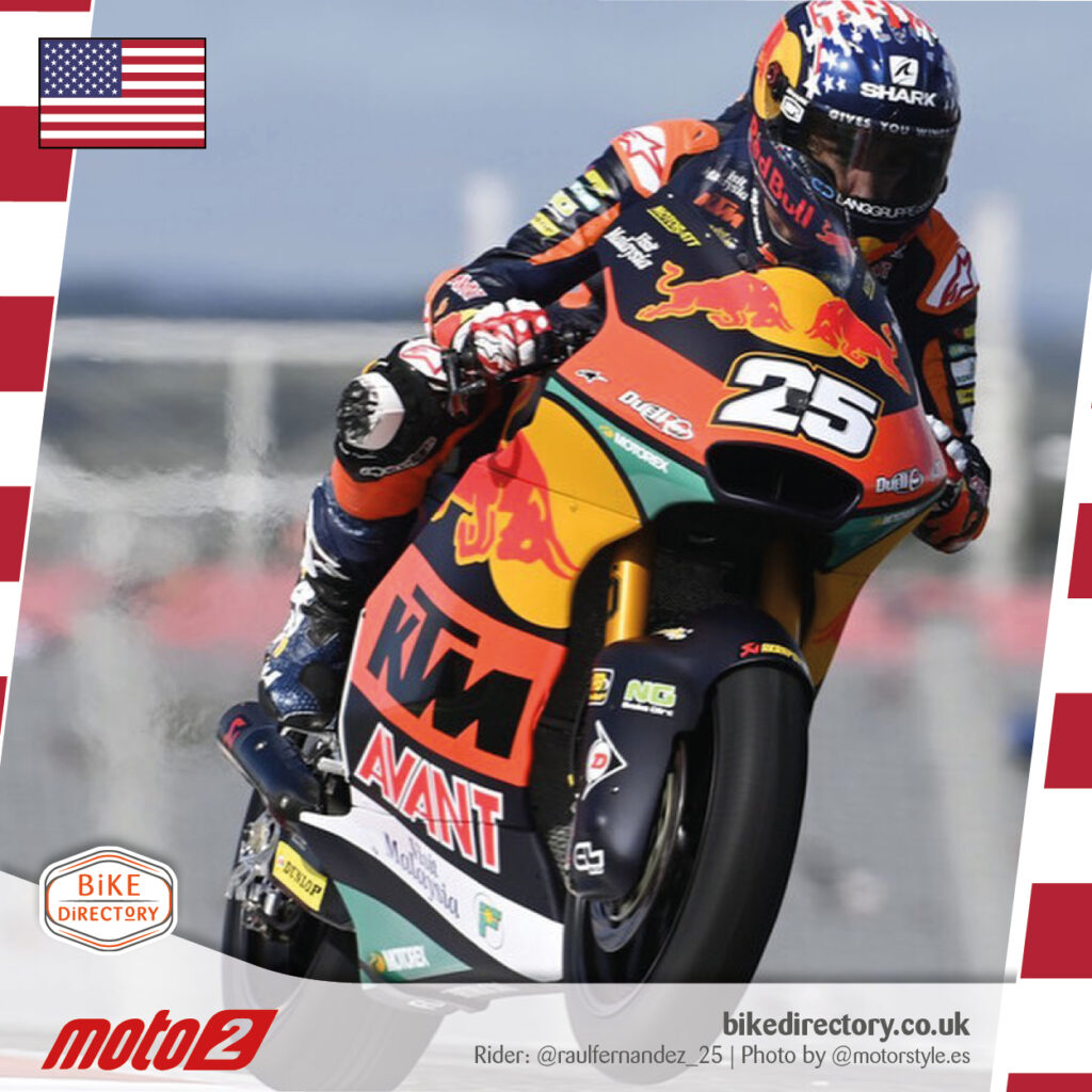 Moto2 USA - Raul Fernandez