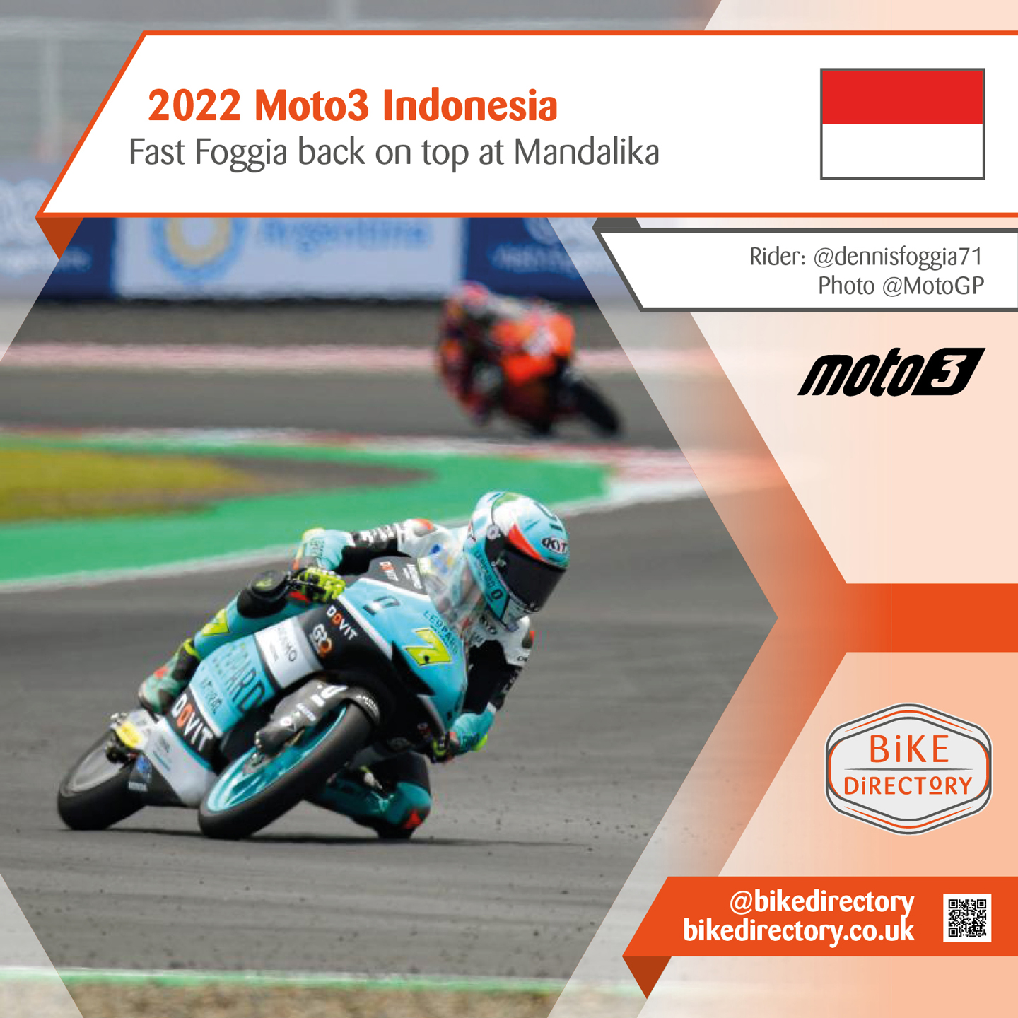 Moto3 Indo 22 Dennis Foggia