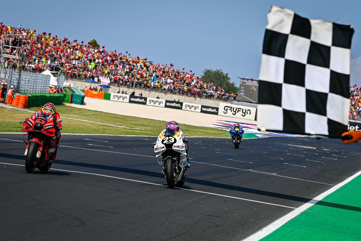 Misano 300ths of a second